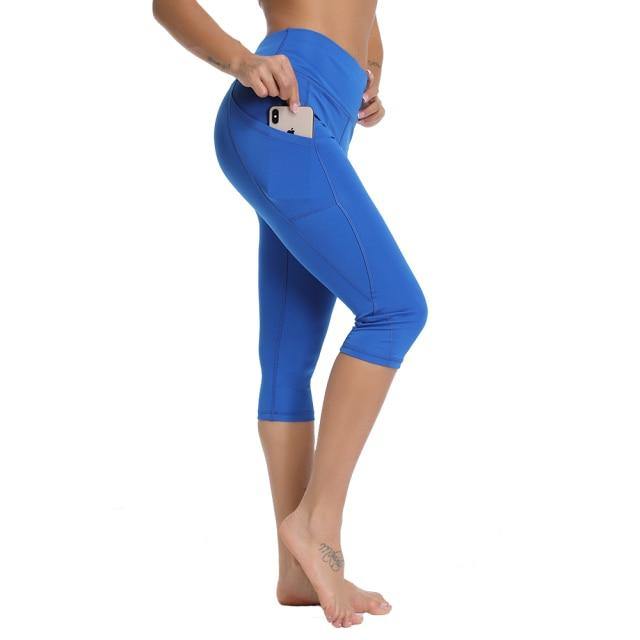 Women's Capri Leggings w/ Pockets Only $8.79 on  (Regularly