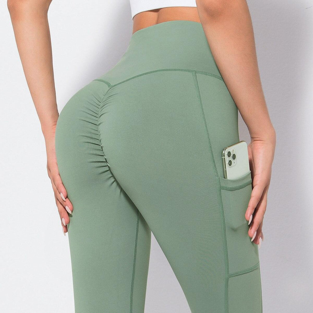 Booty Scrunch Leggings With Pockets
